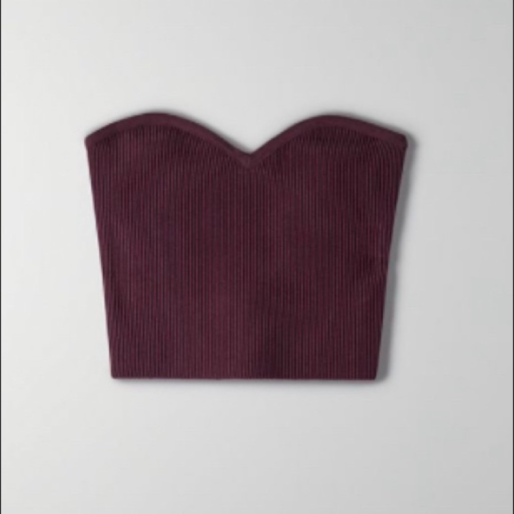 Babaton sculpt knit sweetheart top